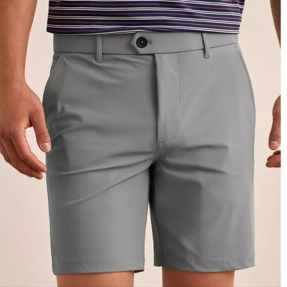 GreysonTechnical-Stretch Shorts Gray Size 38 - Picture 3 of 8